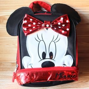 Minnie Mouse insulated lunch tote
